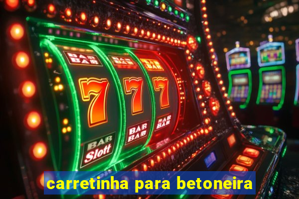 carretinha para betoneira